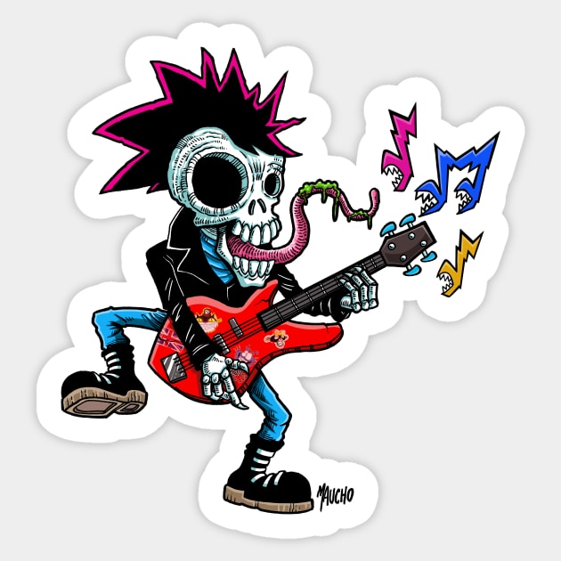 punk Sticker by mauchofett